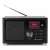 Radio GoGEN DAB 620 BT, czarne, radio cyfrowe, tuner DAB+ i FM, Bluetooth, zegar