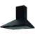 Cata Omega 600 BK/M range hood, black, 3 speed, mechanical control, C energy class