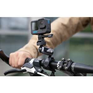 PGYTECH P-GM-222 kerékpár kormányra szerelhető tartó akciókamerákhoz, egy GoPro kamerával felszerelve - Pgytech