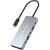 Conceptronic DONN22G 6 az 1-ben USB4 dokkolóállomás, szögletes nézet