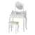 Timeless Tools Tükrös fésülködő asztal, sminkasztal, székkel "Rome", fehér 35047025}