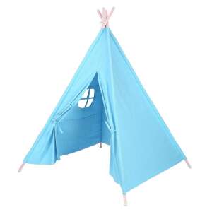 Blue kids teepee tent, play tent for children, indoor and outdoor play, Timeless Tools - Teepee
