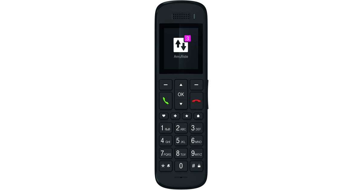 Telekom Speedphone 32 Asztali telefon - Fekete