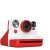Polaroid Now Gen 2 instant camera in red and white, front view