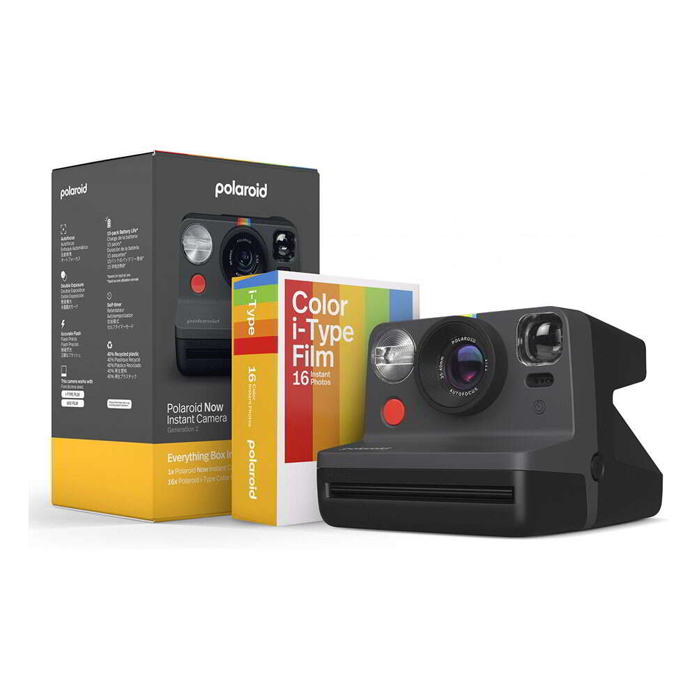 Polaroid now gen 2 e-box i-type instant fényképezőgép + 16 db fil...