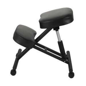 Timeless Tools ergonomic kneeling chair in black - Office chair