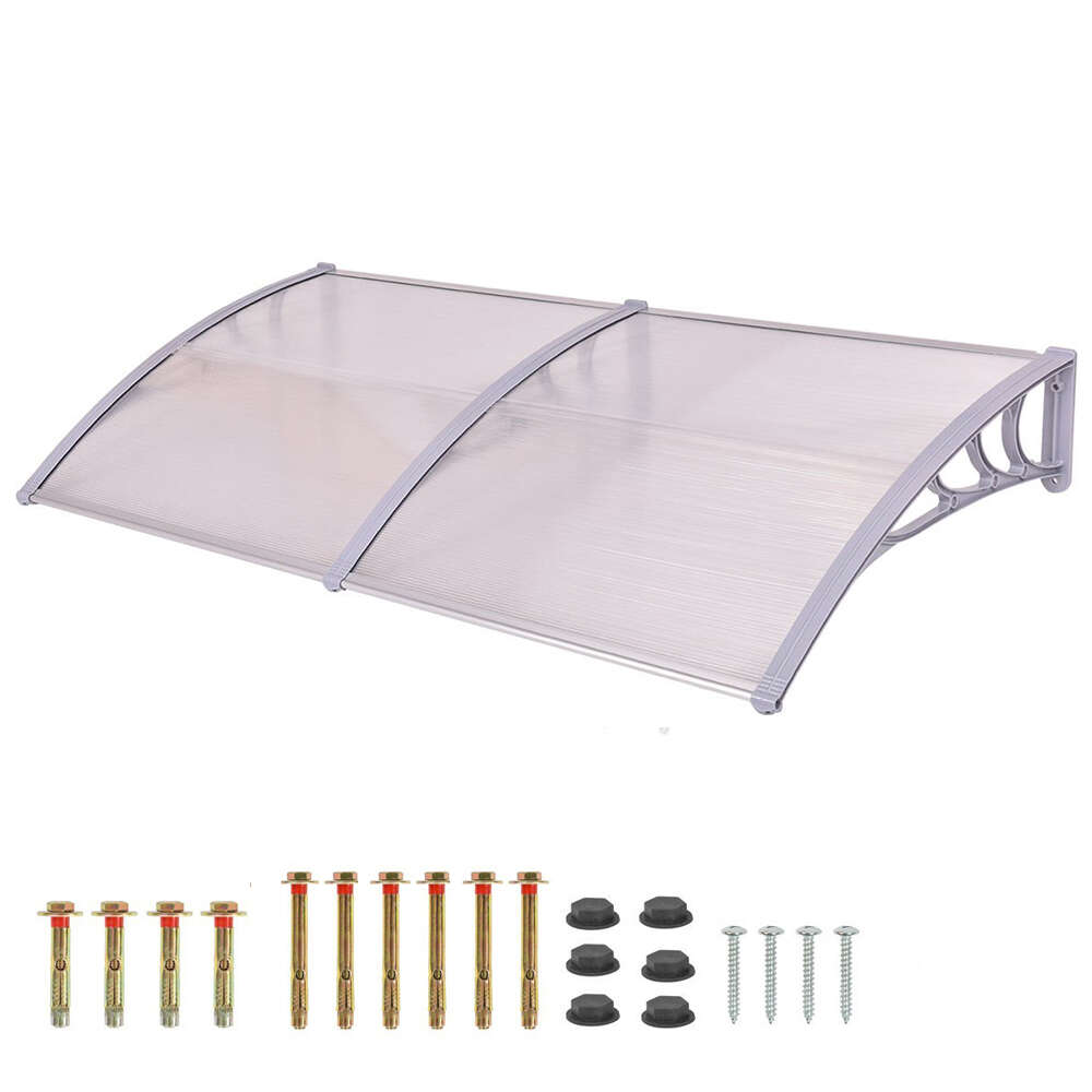 Timeless Tools Plastic Canopy in Multiple Sizes and Colors - 240x90 cm - White