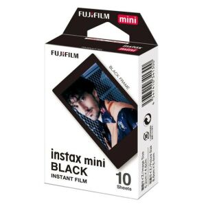 Fujifilm Instax Mini Film - Fényes, Fekete Keret - 10 db
