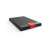 Silicon Power Diamond D30 1TB external hard drive, side view, black and red