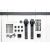Timeless Tools black sliding barn door hardware kit parts