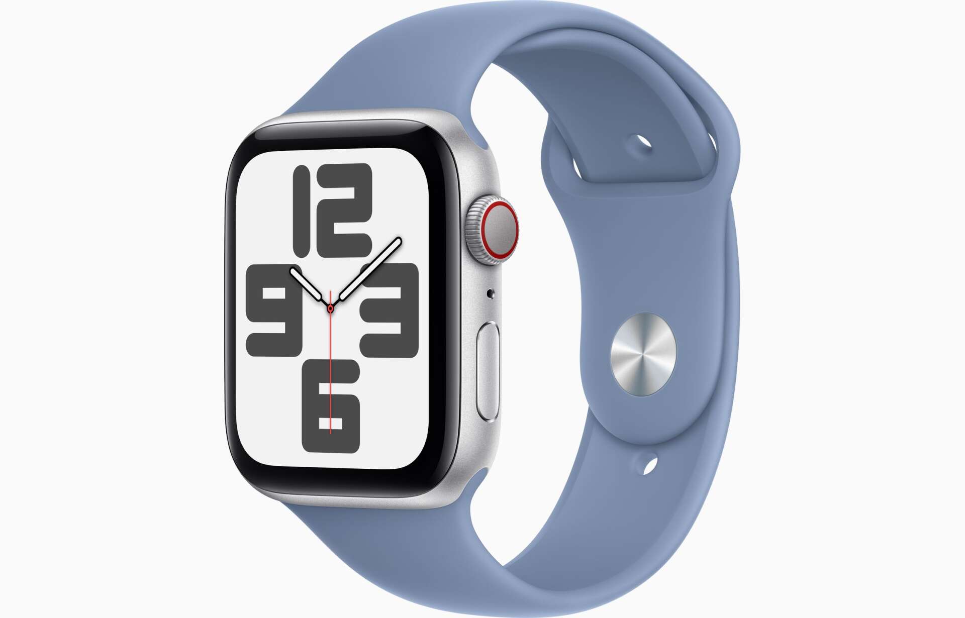 Apple watch se (2023) 44mm okosóra szíjjal - silver