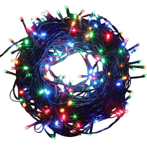 Multicolored LED fairy lights, 240 LEDs, 27 meters long