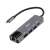 Equip 133489 Hub USB-C z portami HDMI, Ethernet i USB