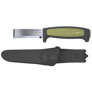 Morakniv Chisel szénacél kés tokkal, szerszámkés faipari és kézműves munkákhoz - Morakniv