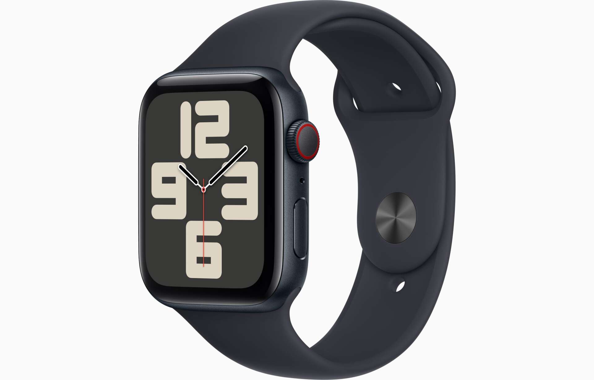 Apple watch se (2023) 44mm okosóra s/m méretű szíjjal - midnight