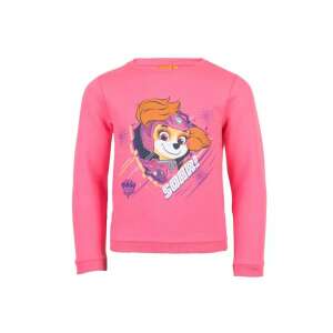 Różowy sweter dziecięcy Paw Patrol Skye z długimi rękawami, z grafiką Skye z napisem 'SOAR!' - Sweter dziecięcy