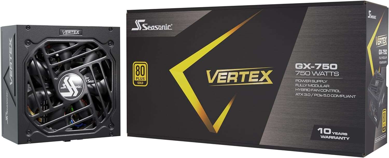 Seasonic 750w vertex gx-750 80+ gold tápegység