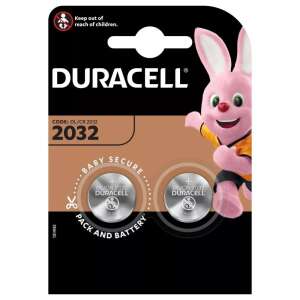 Duracell CR2032 lítium gombelem, 2 db-os csomag - Duracell