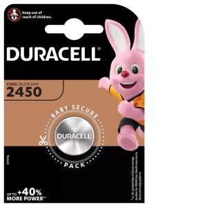 Duracell CR2450 lítium elem, baby secure csomag - Duracell