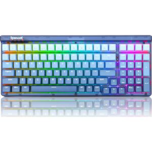 Redragon K656 PRO RGB Kompakt Mechanikus Billentyűzet, Hype-Blue dizájn - Redragon