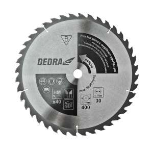 Karbidos körfűrészlap fához 400*40*30