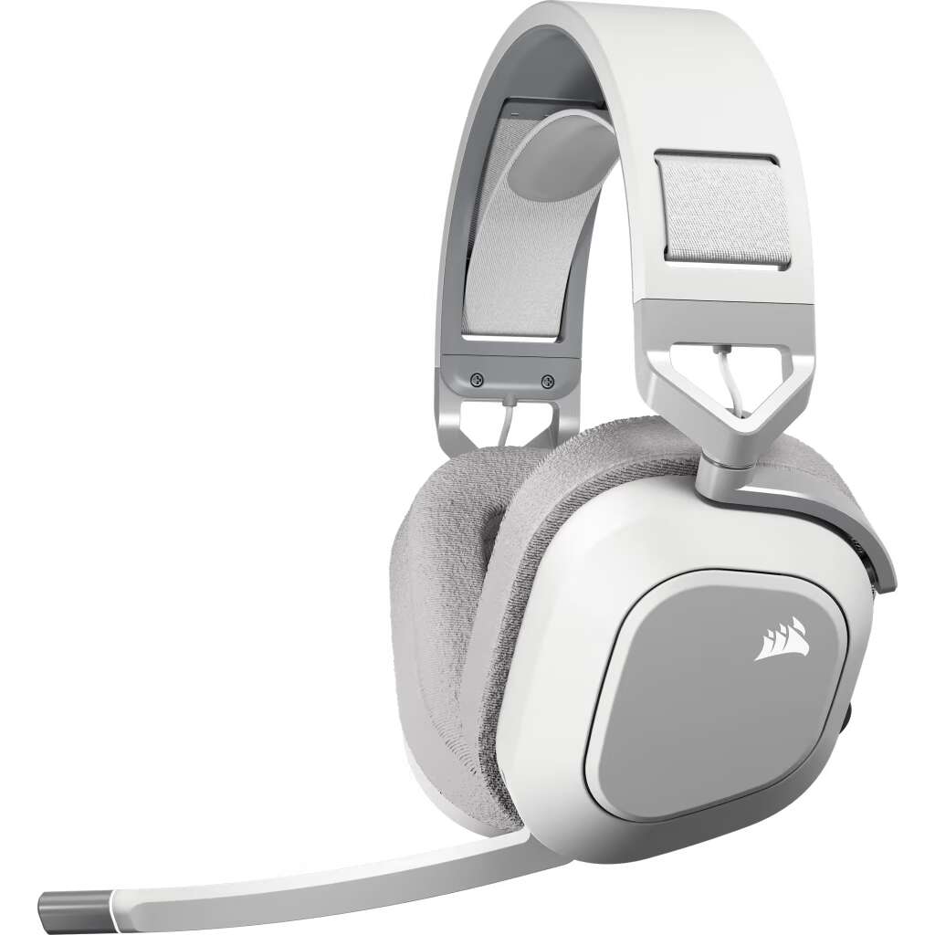 Corsair hs80 max wireless gaming headset - fehér