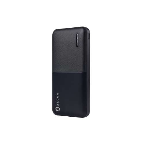 Alcor WT10000C 10000 mAh power bank, fekete