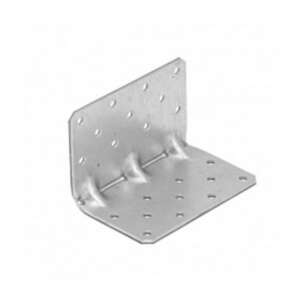 Fém sarokkonzol fahoz, 156x110x32 mm - Összekötő lemez