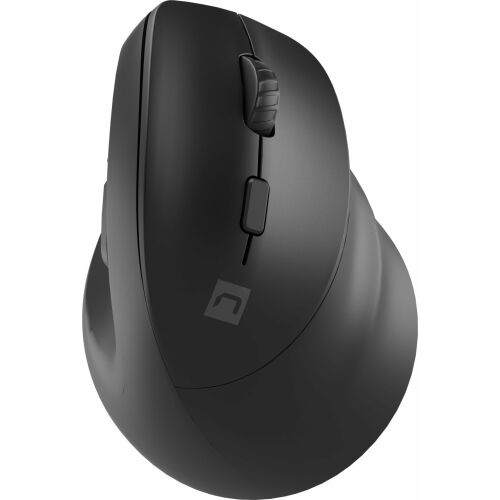 Mouse wireless ergonomică Natec Crake 2, design vertical pentru confortul încheieturii mâinii