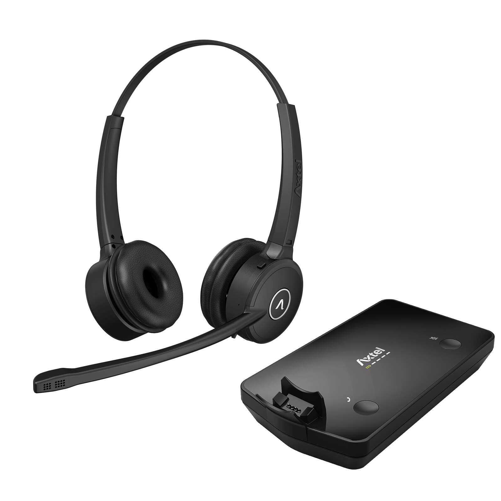 Axtel prime x1 duo wireless headset - fekete