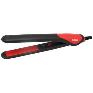 Floria ZLN8991 Hair Straightener, black and red, 25W - Hair straightener