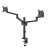 NewStar DS60-425BL2 dual monitor desk mount, black