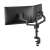 NewStar DS60-425BL2 dual monitor desk mount, back view