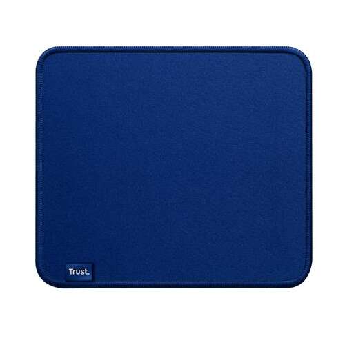 Trust Boye Eco Mousepad, blue, flat view, with stitched edges