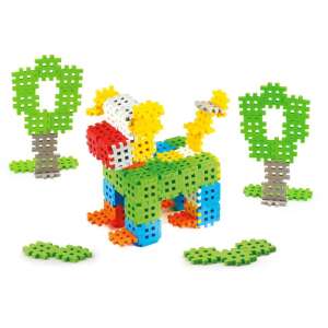 Marioinex Mini Waffle 140 darabos építőjáték szett, gyerekek kutya építése a színes műanyag építőkockákkal - Marioinex