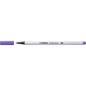 STABILO Pen 68 brush pen, purple, angled view - Marker