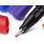 BIC Intensity Fineliner Pen, Red, 0.4mm, close-up of tip