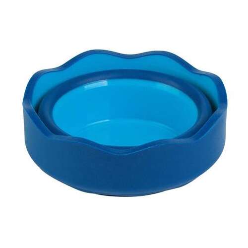 Faber-Castell Click & Go modrý skladací pohár na vodu na štetce