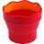 FABER-CASTELL "Click&Go" Brush Holder, red, plastic 83443230