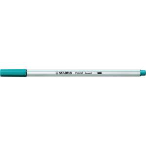 STABILO Pen 68 brush turquoise blue calligraphy pen - Pen & Pencil