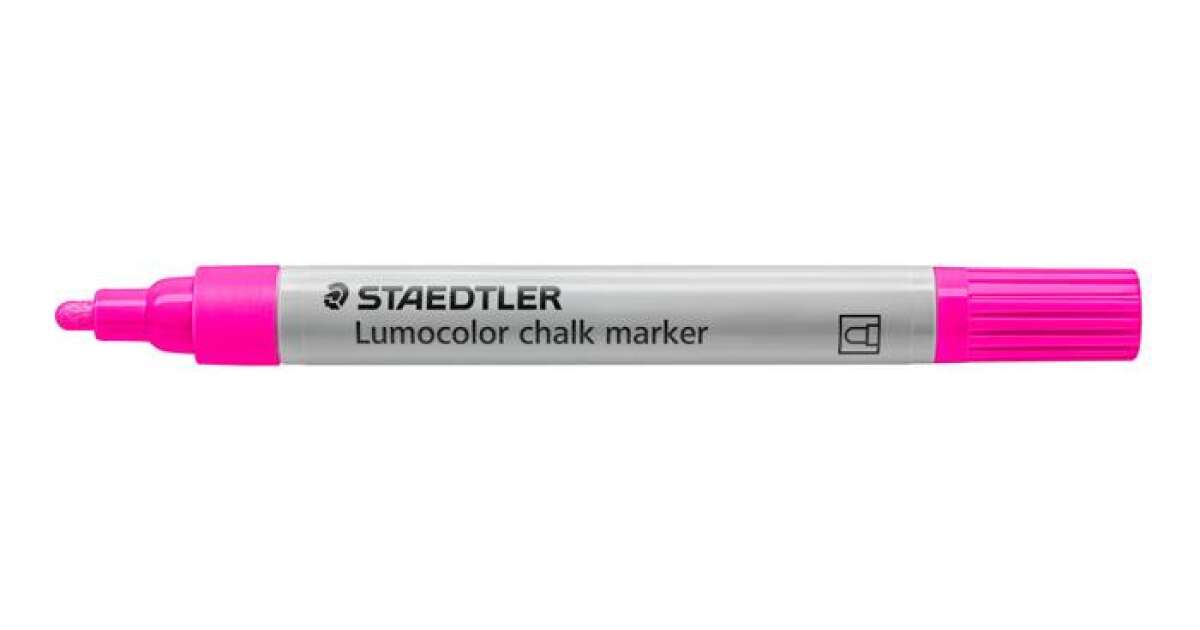 Krétamarker készlet, 2,4 mm, kúpos, STAEDTLER "Lumocolor® 344", 5 különböző szín 84339015