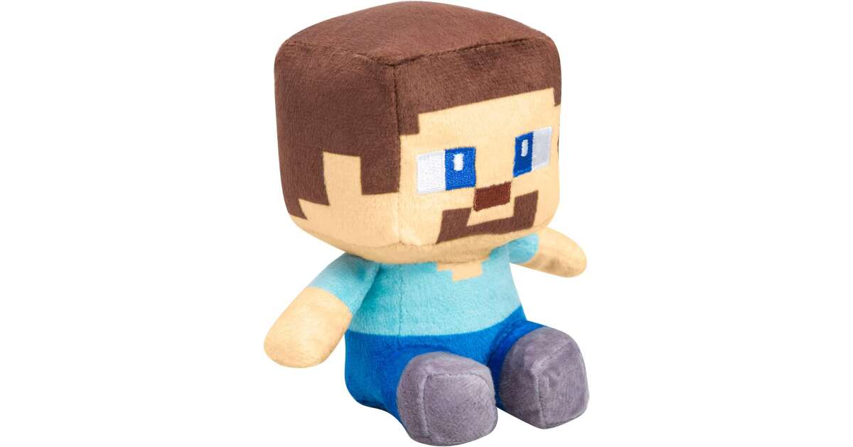 Minecraft Steve plüssfigura gyerekeknek 20cm | Pepita.hu