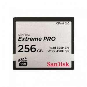 SanDisk Extreme PRO 256GB CFast 2.0 Speicherkarte, 525MB/s Lesen, 450MB/s Schreiben - SanDisk