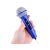 Blue toy microphone for BoomBox Karaoke Speaker