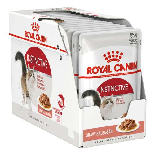 Royal Canin Instincive Gravy - Felnőtt macska szószos nedves táp (24 x 85 g) 2.04 kg