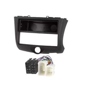 Toyota Yaris 2003-2006 Autórádió Beépítő Keret, Fekete - Fejegység kiegészítő