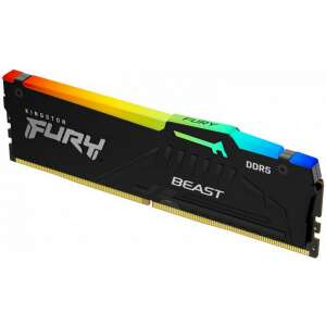 Kingston Fury Beast RGB DDR5 5600Mhz 128GB (4x32GB) RAM memória kit - Kingston