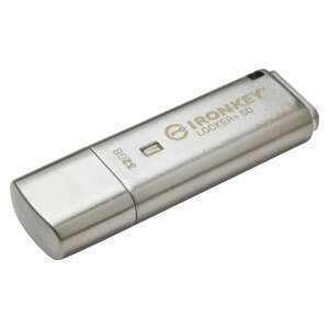 Kingston IronKey Locker+ 50 32GB USB pendrive, ezüst - Kingston