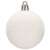 White Christmas tree bauble, 6cm, Springos