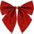 Single Springos Red Glitter Christmas Bow